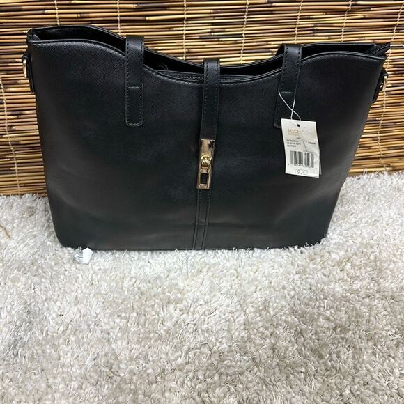 Michael Michael Kors Edith Extra Large Open Tote - Black - Picture 2 of 4